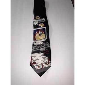 VTG‎ Tasmanian Devil Y2K Men's Tie 1999 Looney Tunes